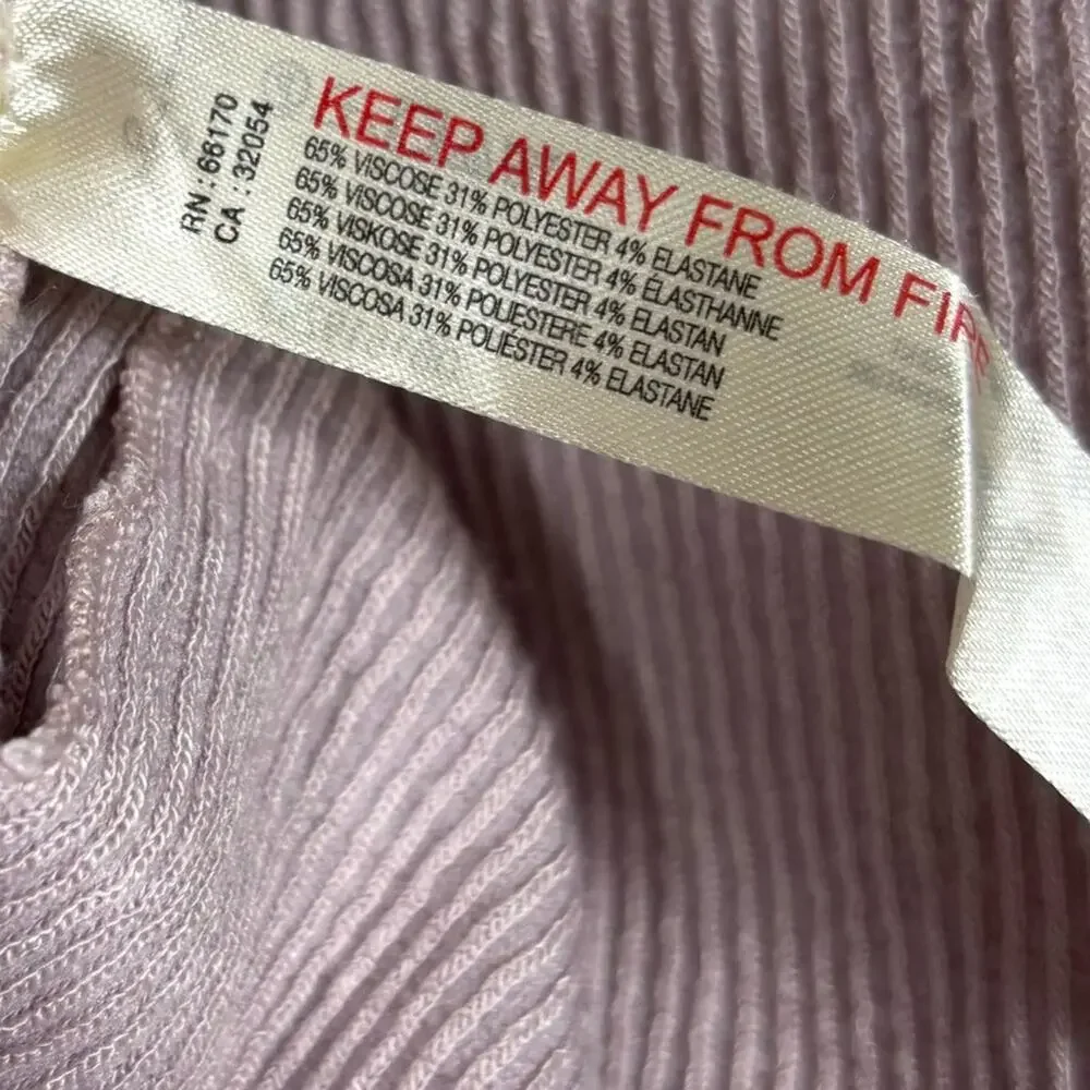 Intimately Free People Keep It Basic Layering Henley Top Lavender Small - Picture 6 of 7